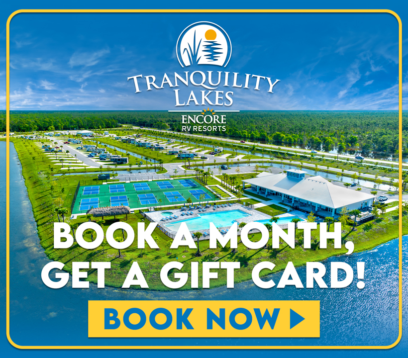 Tranquility Lakes Monthly Special